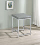 Umbridge Vanity Stool in Light Grey - Coaster Furniture