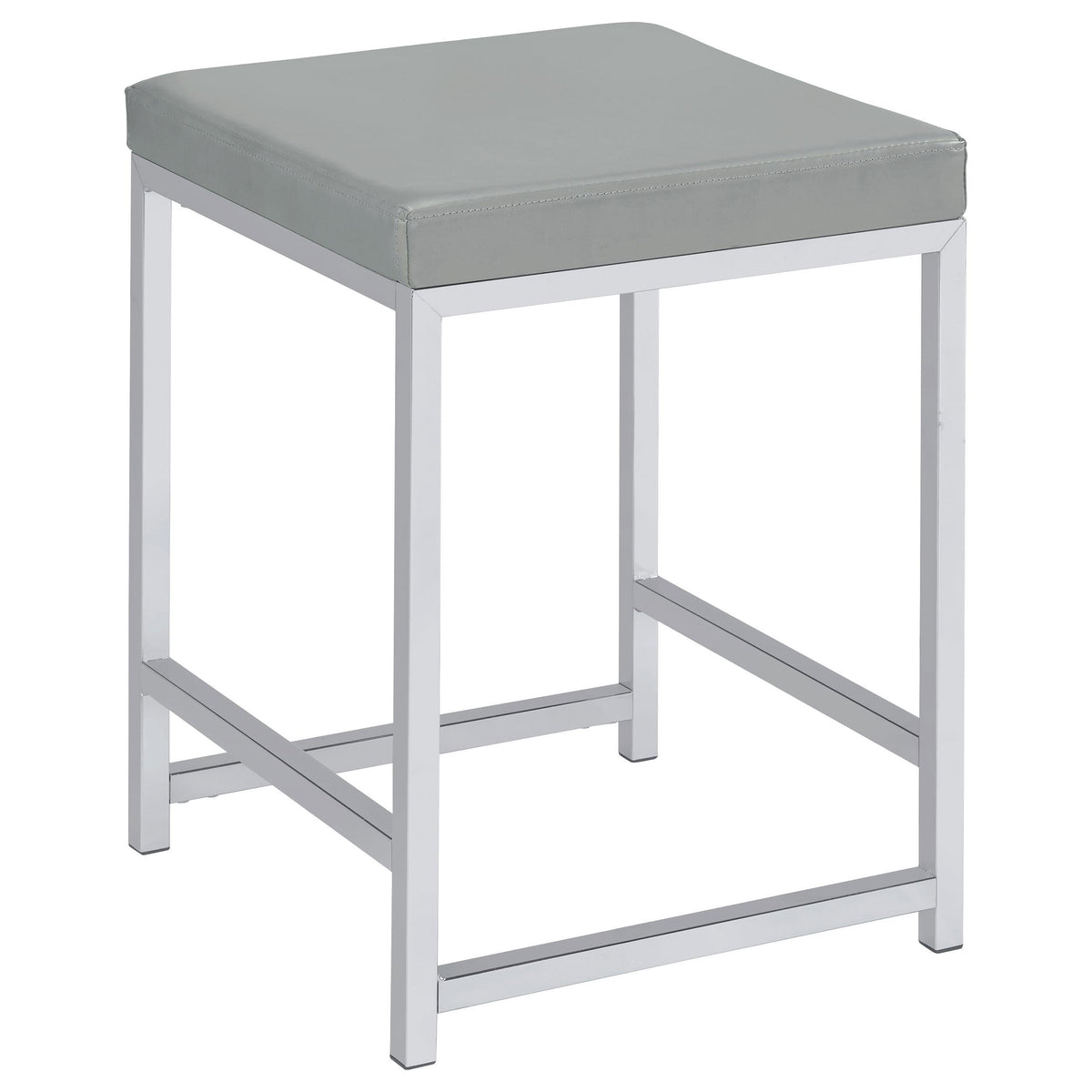 Umbridge Vanity Stool in Light Grey - Coaster Furniture