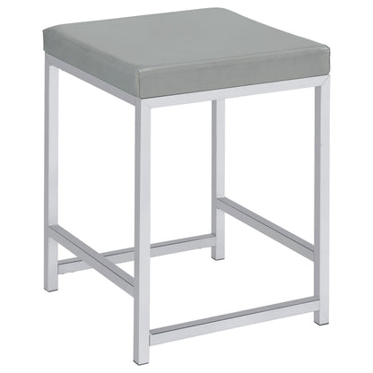 Umbridge Vanity Stool in Light Grey - Coaster Furniture