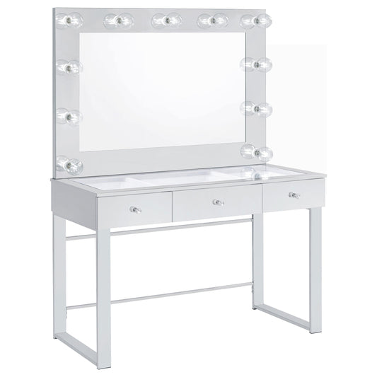 Umbridge Vanity Set in Light Grey - Coaster Furniture