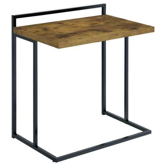Dani Side Table in Rustic Nutmeg - Coaster Furniture