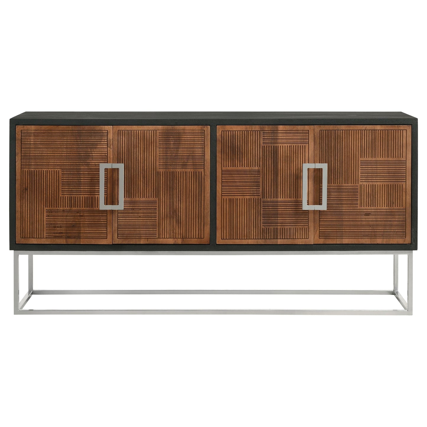 Borman Accent Cabinet in Walnut - Coaster Furniture