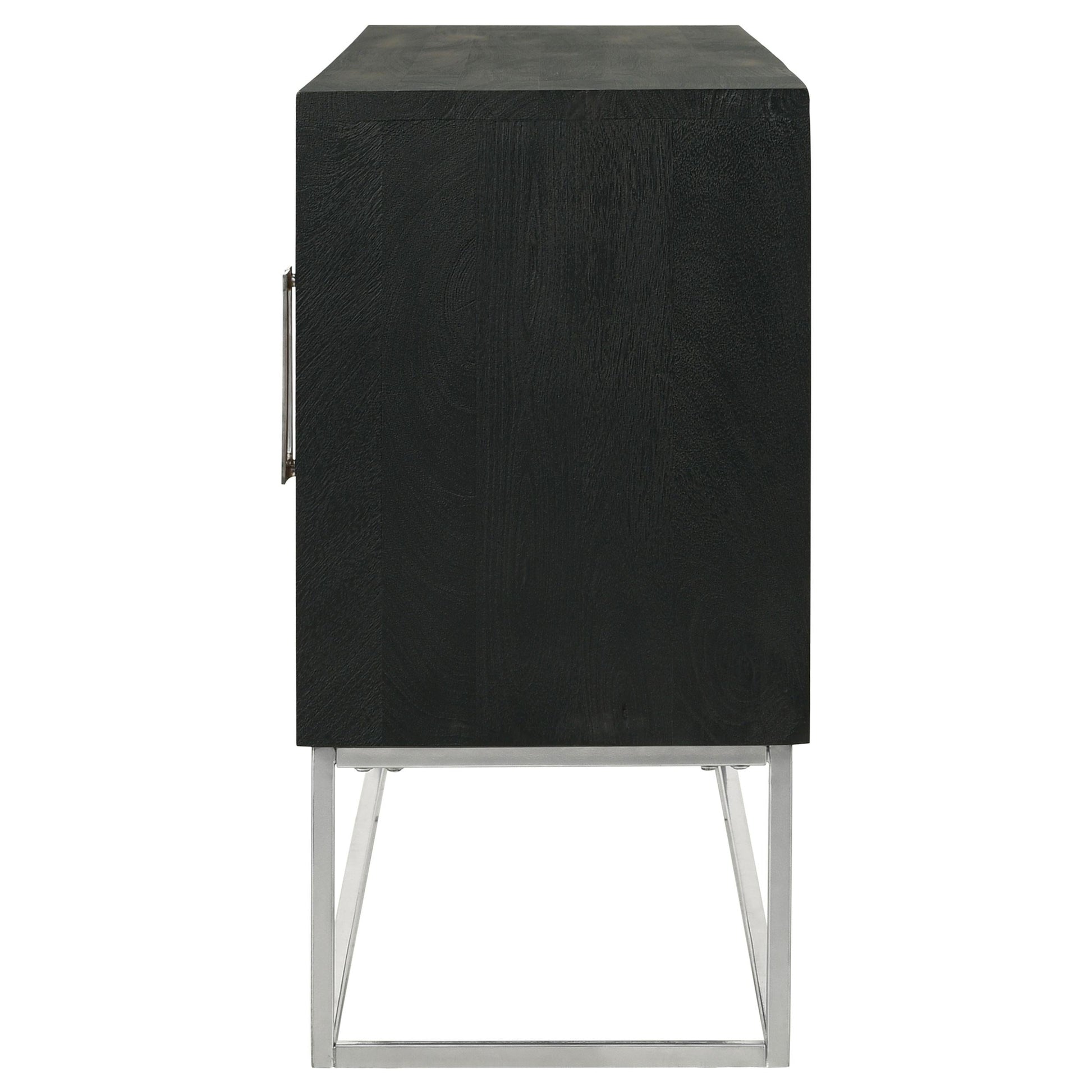 Borman Accent Cabinet in Walnut - Coaster Furniture