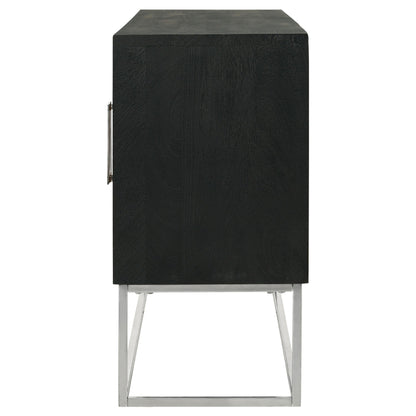 Borman Accent Cabinet in Walnut - Coaster Furniture