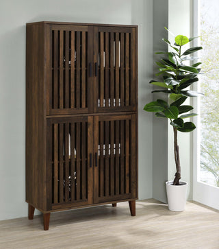 Borman Accent Cabinet in Walnut - Coaster Furniture