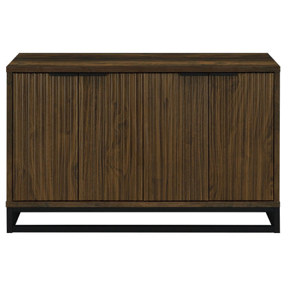 Mariska Accent Cabinet in Distressed White - Coaster Furniture