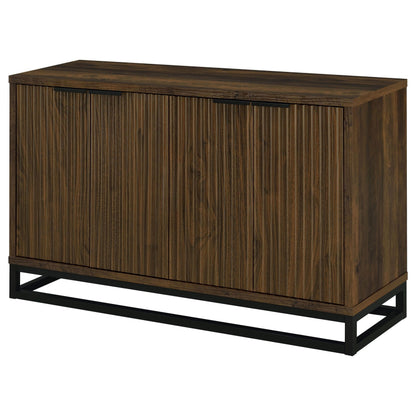 Mariska Accent Cabinet in Distressed White - Coaster Furniture