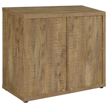 Mariska Accent Cabinet in Distressed White - Coaster Furniture