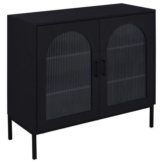 Jess Accent Cabinet in Black - Coaster Furniture