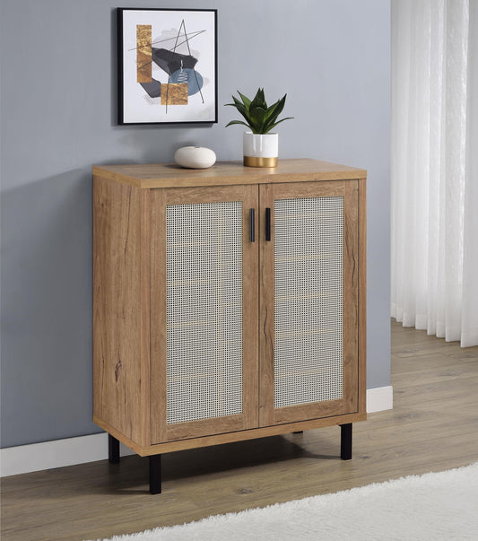 Jess Shoe Cabinet in Black - Coaster Furniture