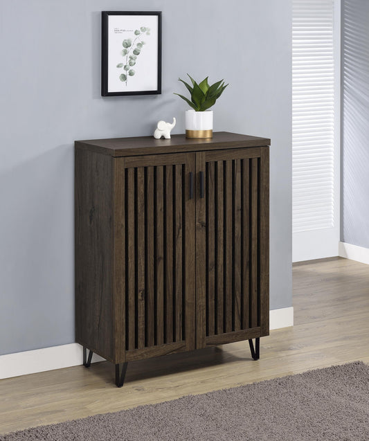 Jess Shoe Cabinet in Black - Coaster Furniture