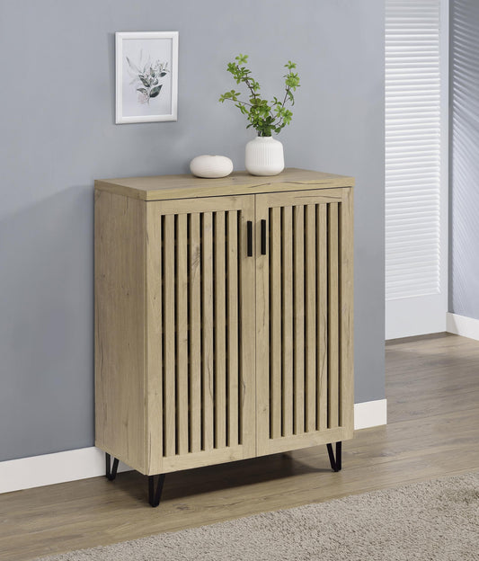 Jess Shoe Cabinet in Black - Coaster Furniture