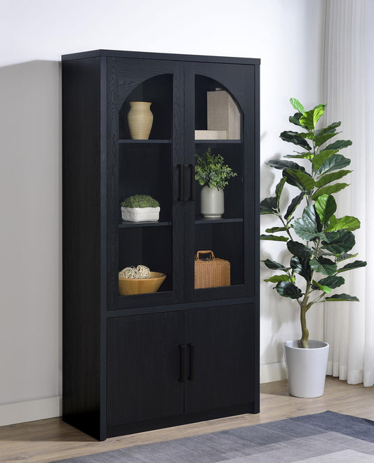 Riva Accent Cabinet in Black - Coaster Furniture