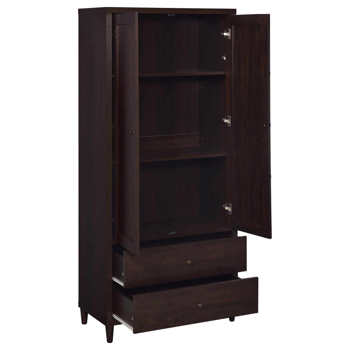Wadeline Accent Cabinet in Rustic Tobacco - Coaster Furniture