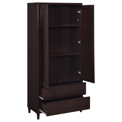 Wadeline Accent Cabinet in Rustic Tobacco - Coaster Furniture