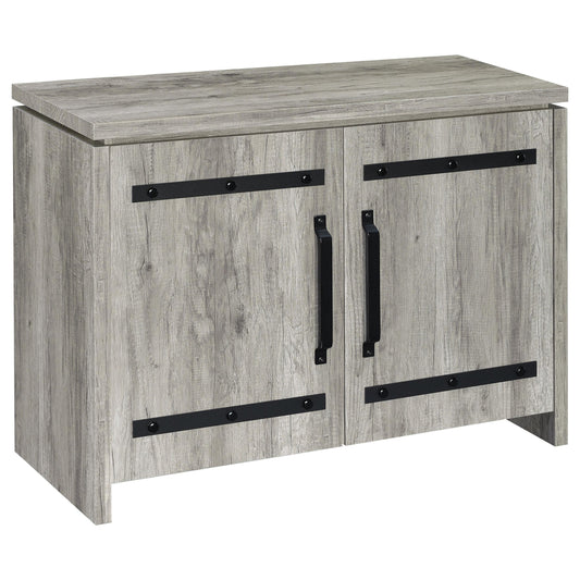 Alejo Accent Cabinet in Grey Driftwood - Coaster Furniture