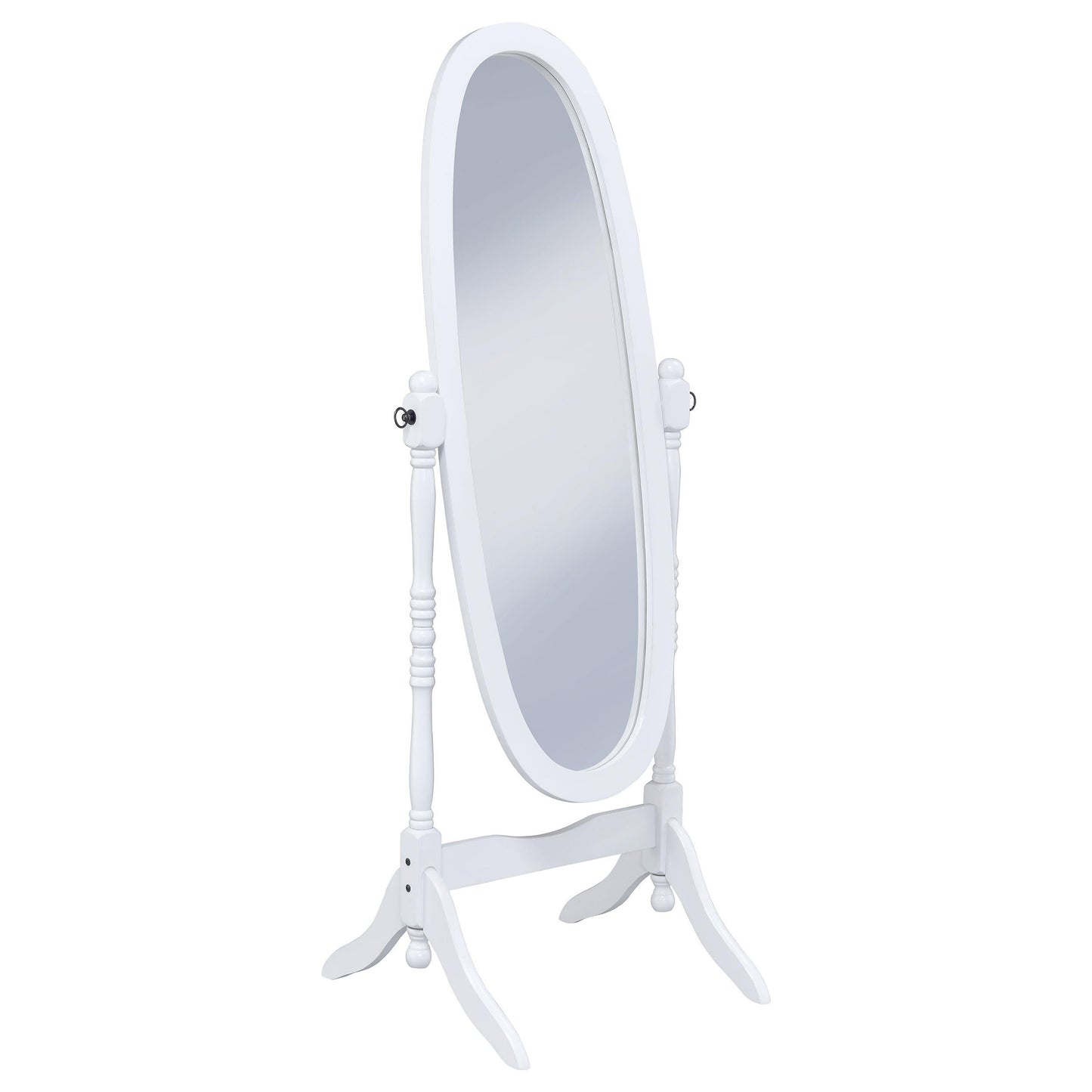 Foyet Cheval Mirror - White