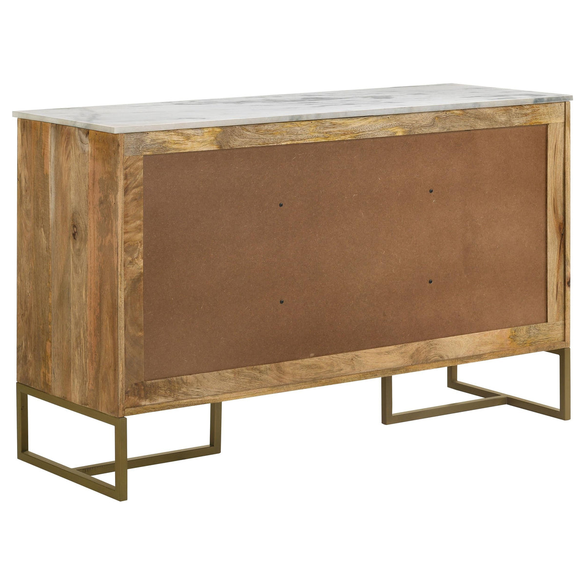 Santiago Accent Cabinet in Matte Black - Coaster Furniture