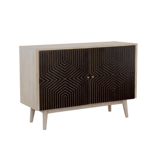 Ixora Accent Cabinet in Black - Coaster Furniture