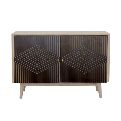 Ixora Accent Cabinet in Black - Coaster Furniture