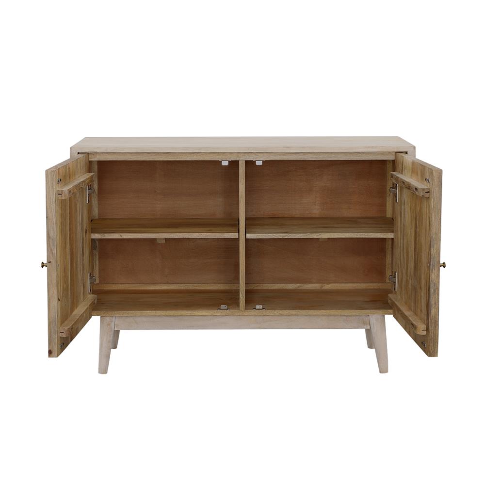 Ixora Accent Cabinet in Black - Coaster Furniture