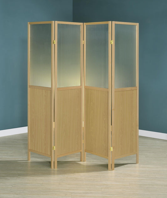 Mattison Room Divider in Natural - Coaster Furniture