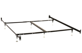 Esme Q/Ke Bed Frame (Hb/Fb) in Black