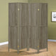 Deepika Room Divider in Rustic Nutmeg - Coaster Furniture