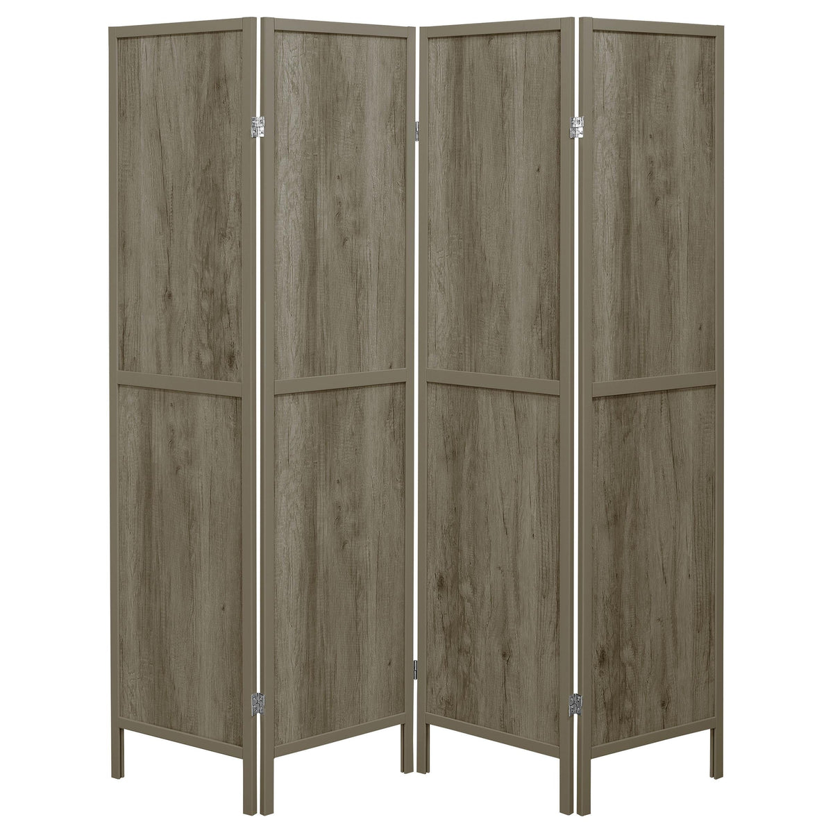 Deepika Room Divider in Rustic Nutmeg - Coaster Furniture