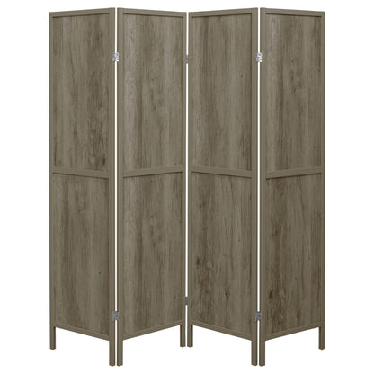 Deepika Room Divider in Rustic Nutmeg - Coaster Furniture