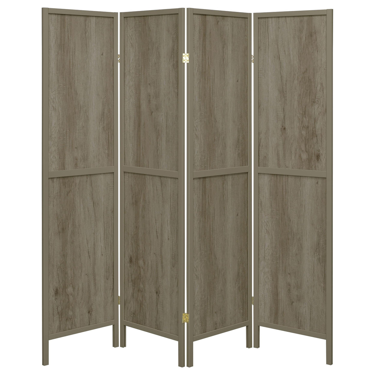 Deepika Room Divider in Rustic Nutmeg - Coaster Furniture