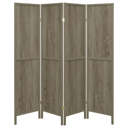 Deepika Room Divider in Rustic Nutmeg - Coaster Furniture