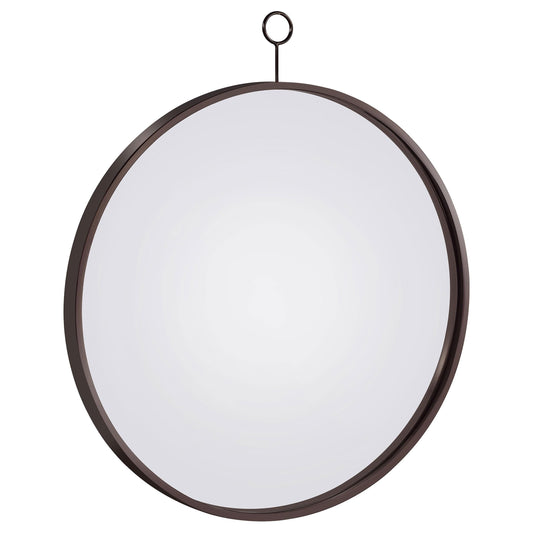 Gwyneth Wall Mirror in Black Nickel - Coaster Furniture