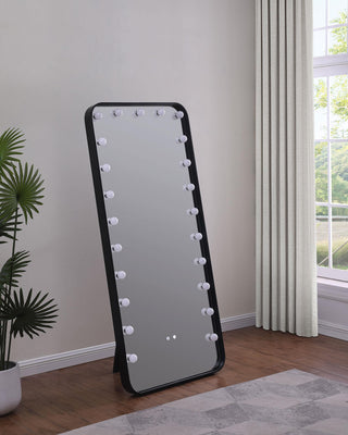 Canton Standing Mirror in Black - Coaster Furniture