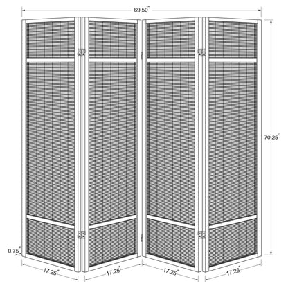 Amherst Room Divider in Natural - Coaster Furniture
