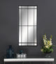 Annetta Wall Mirror in Black - Coaster Furniture