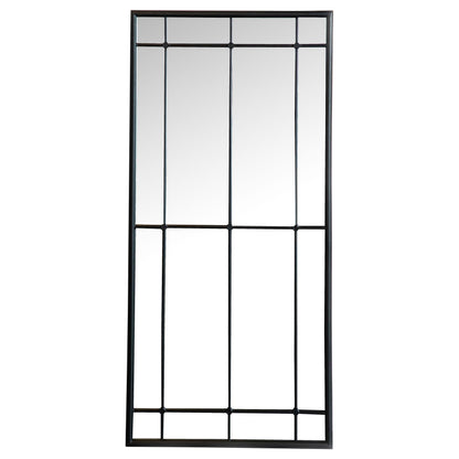 Annetta Wall Mirror in Black - Coaster Furniture