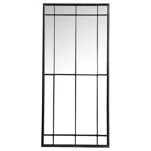 Annetta Wall Mirror in Black - Coaster Furniture