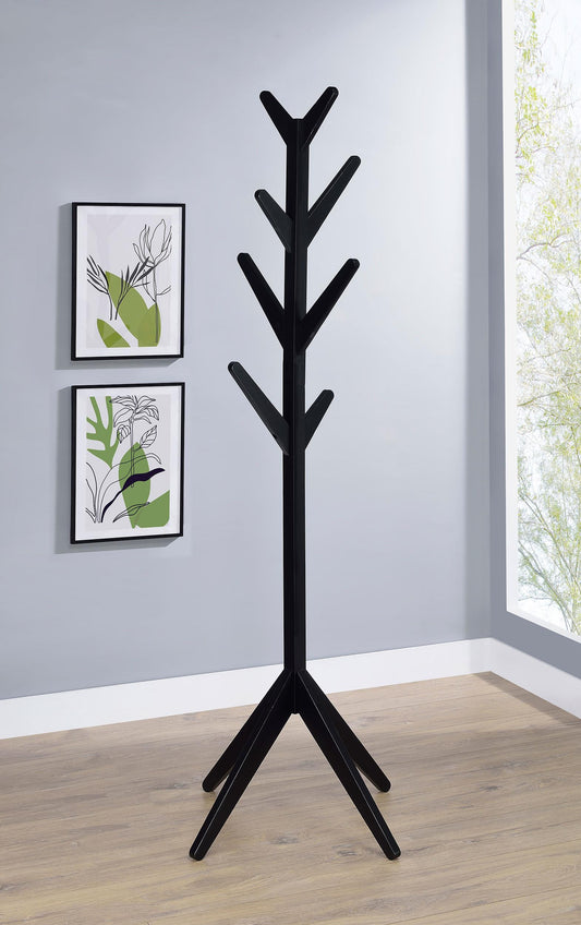 Margaret Coat Rack in Black - Coaster Furniture