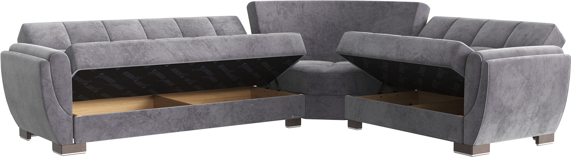 Ottomanson Armada Air Sectional Collection Convertible Sofa Bed