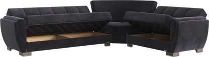 Ottomanson Armada Air Sectional Collection Convertible Sofa Bed