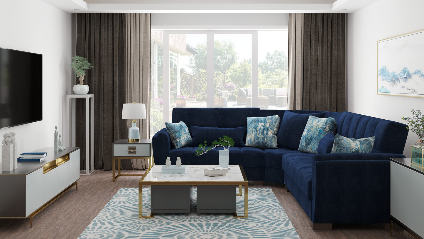 Ottomanson Armada Air Sectional Collection Convertible Sofa Bed