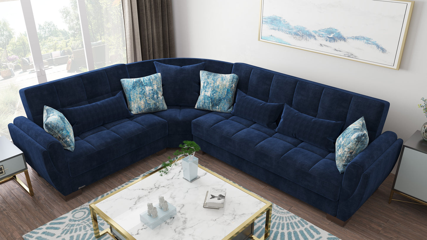 Ottomanson Armada Air Sectional Collection Convertible Sofa Bed