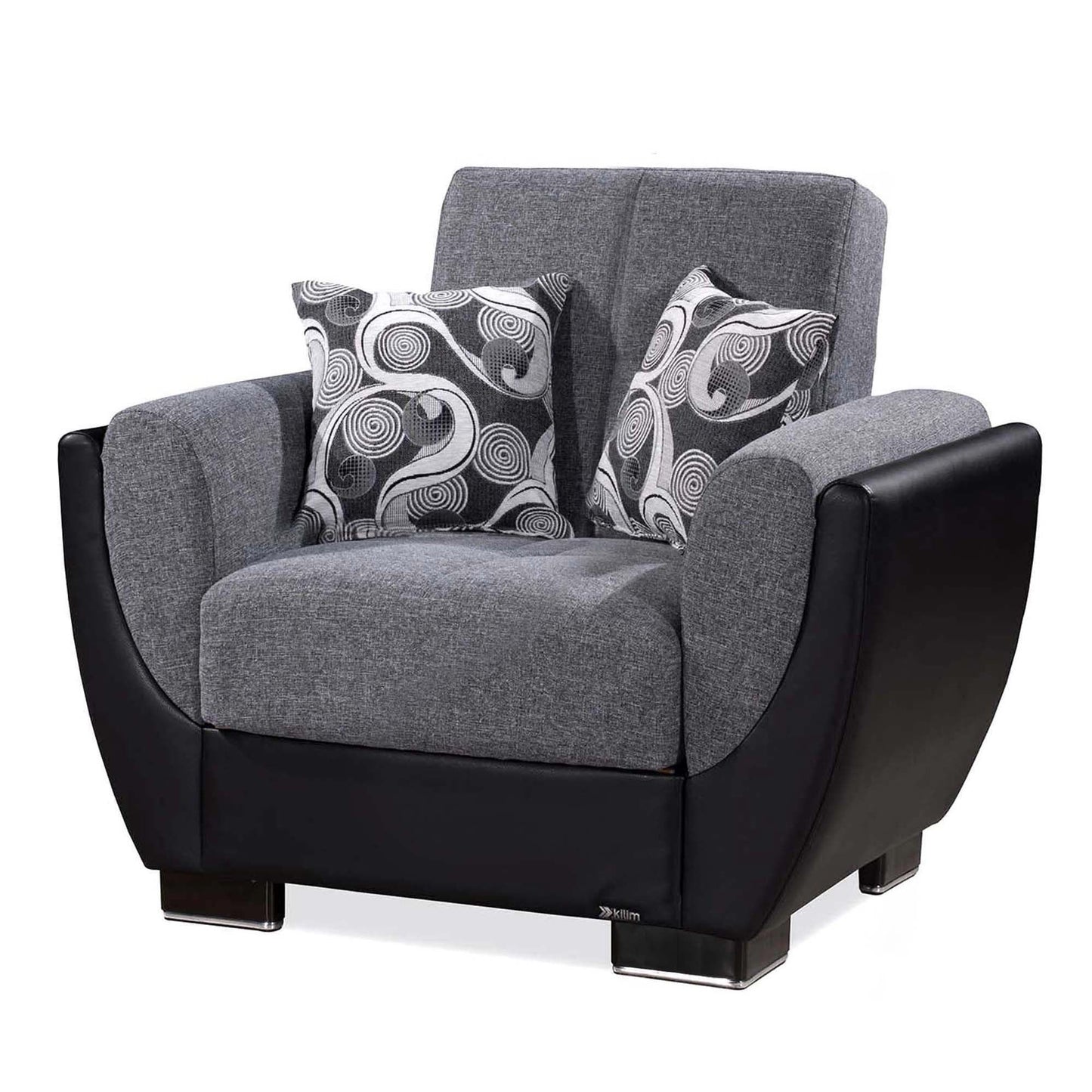 Ottomanson Air Armada Collection Convertible Sofa Bed