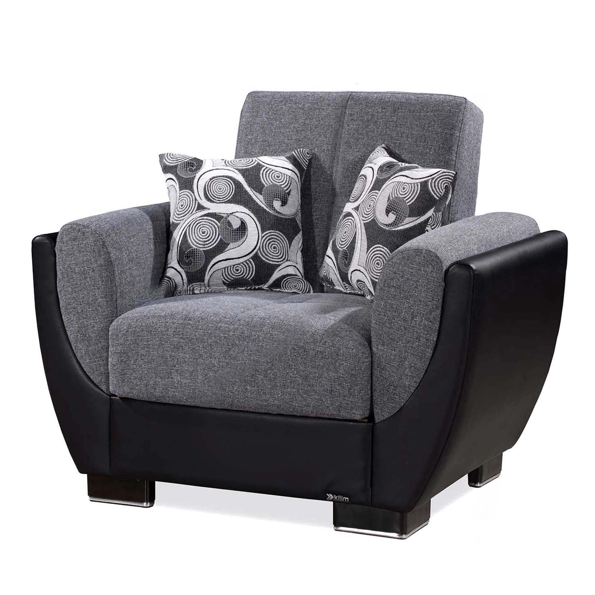Ottomanson Air Armada Collection Convertible Sofa Bed