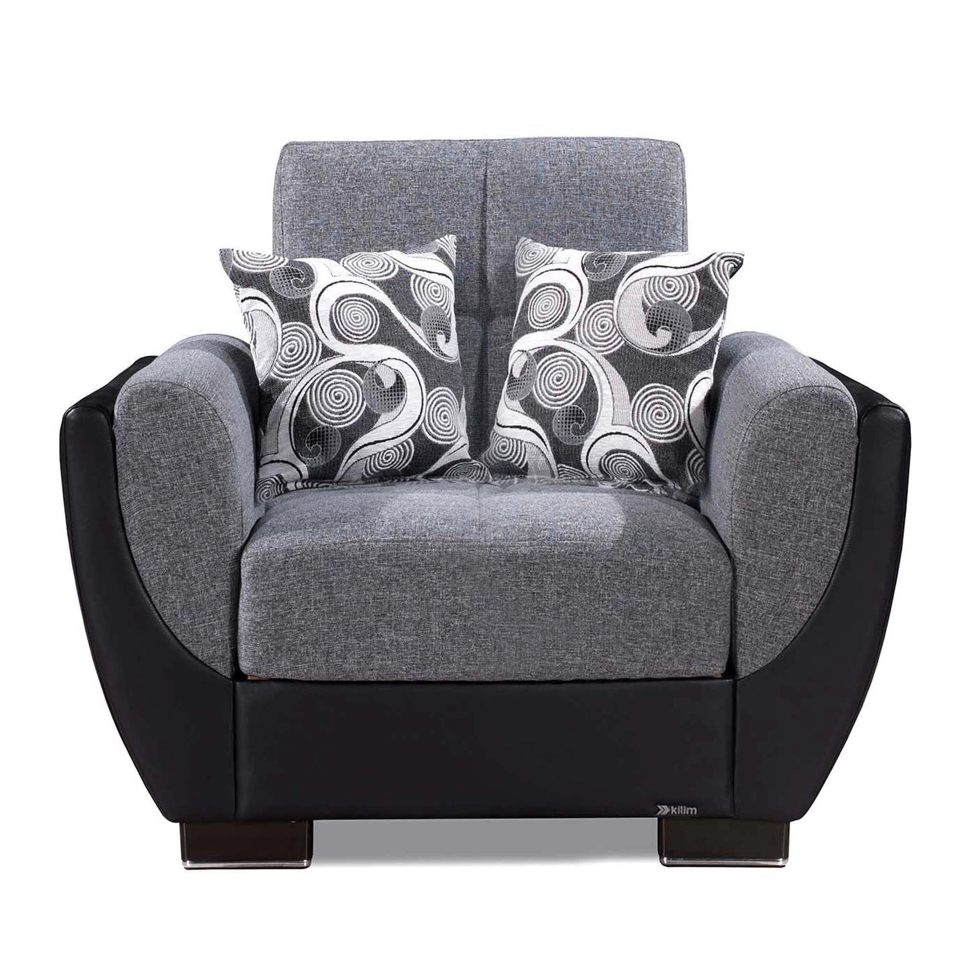 Ottomanson Air Armada Collection Convertible Sofa Bed