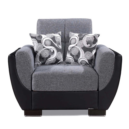 Ottomanson Air Armada Collection Convertible Sofa Bed