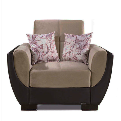 Ottomanson Air Armada Collection Convertible Sofa Bed
