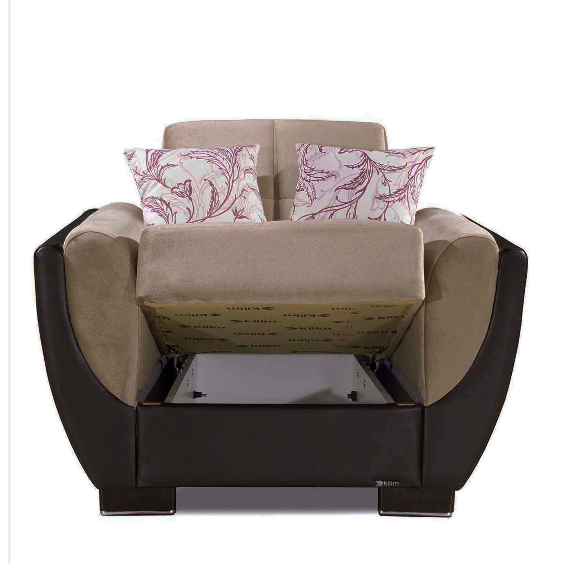 Ottomanson Air Armada Collection Convertible Sofa Bed