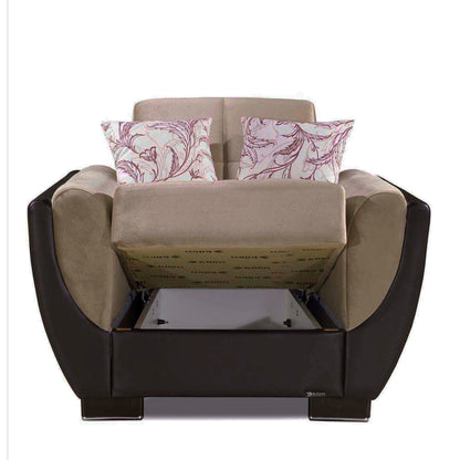 Ottomanson Air Armada Collection Convertible Sofa Bed